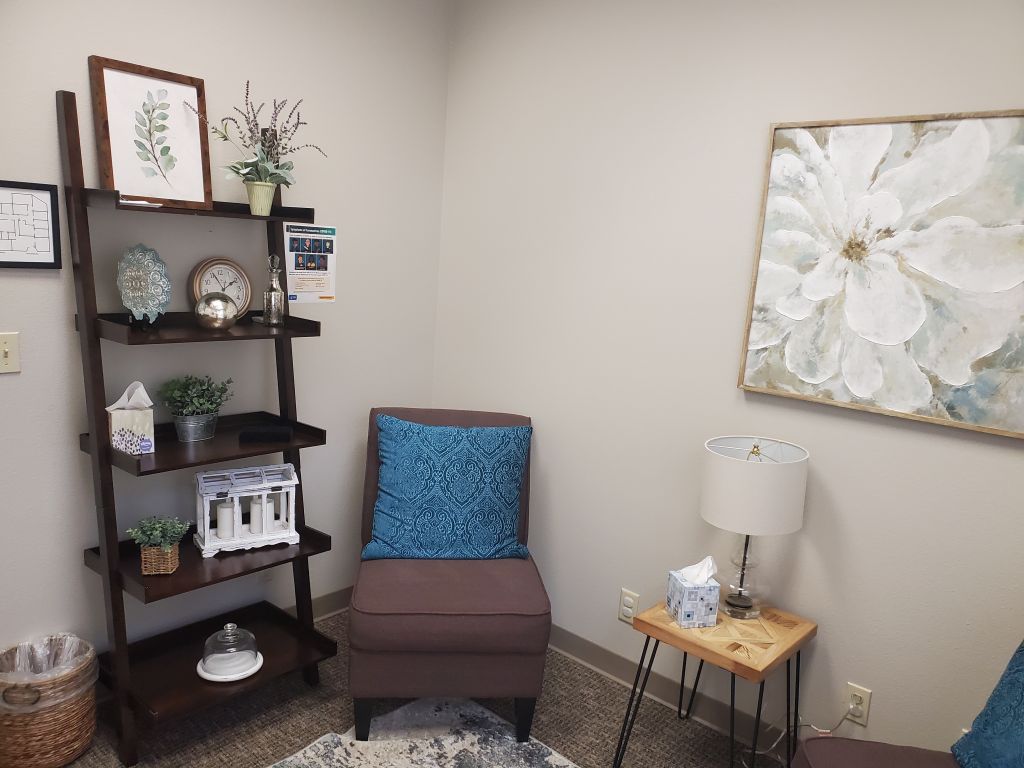 Patient counseling room at Hope Clinic